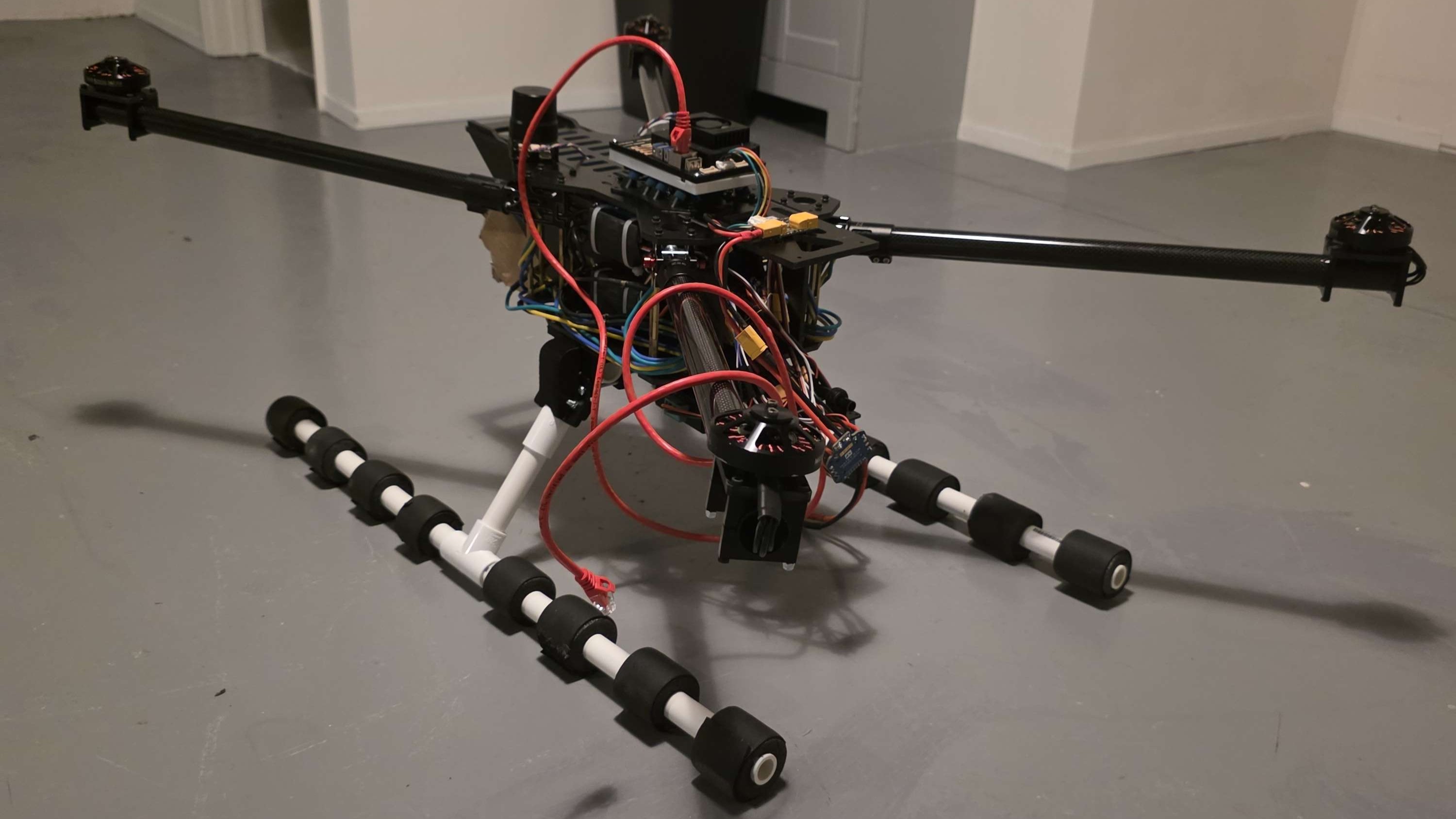 Figure 1 — Ground configuration during integration and testing