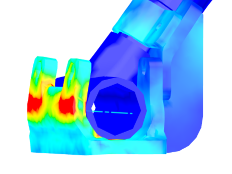 Figure 2 — Breakaway landing gear mount with controlled failure location